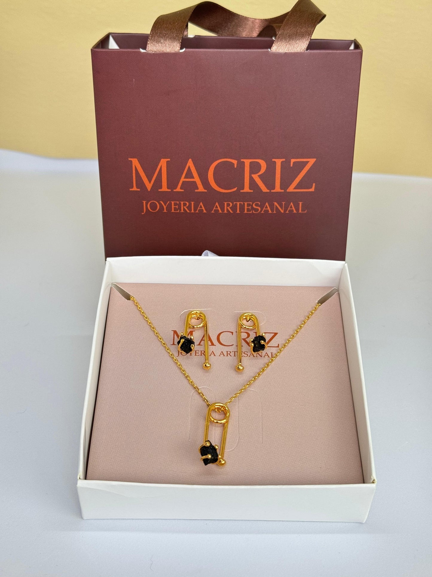 Set Aurea Turmalina Negra